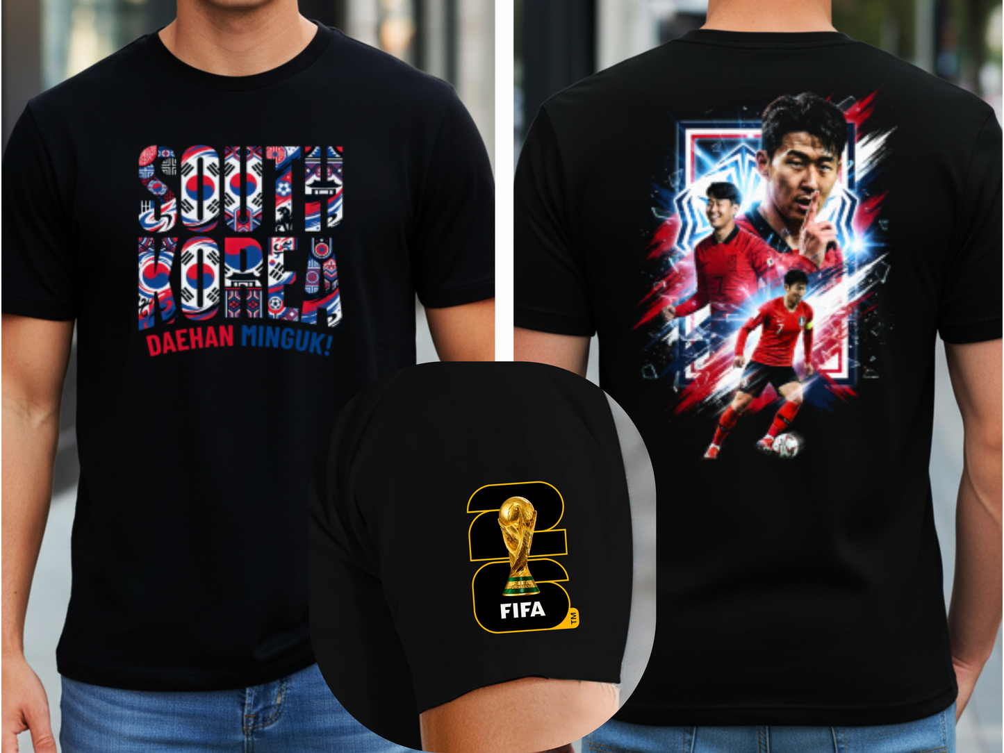 Son Heung-Min for South Korea 2026 FIFA T-Shirt