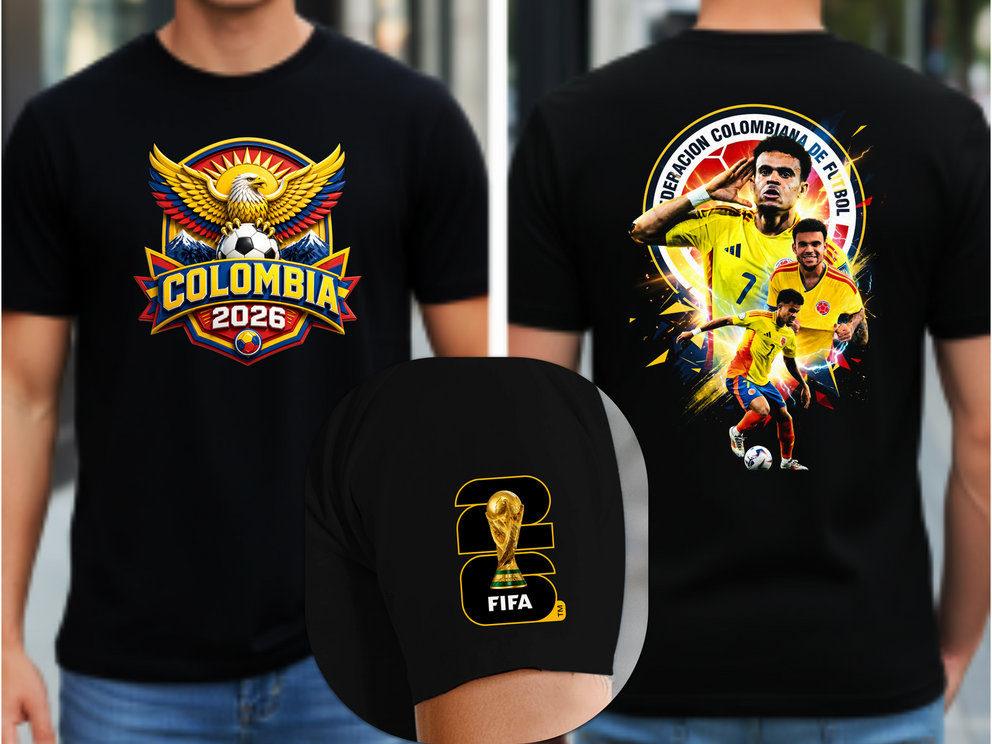 Luis Diaz for Colombia 2026 FIFA T-Shirt