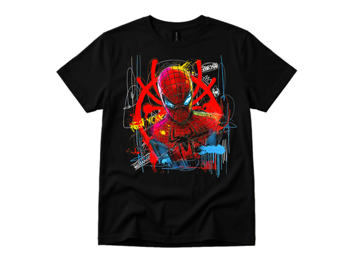 NY Spiderman Graffiti Style
