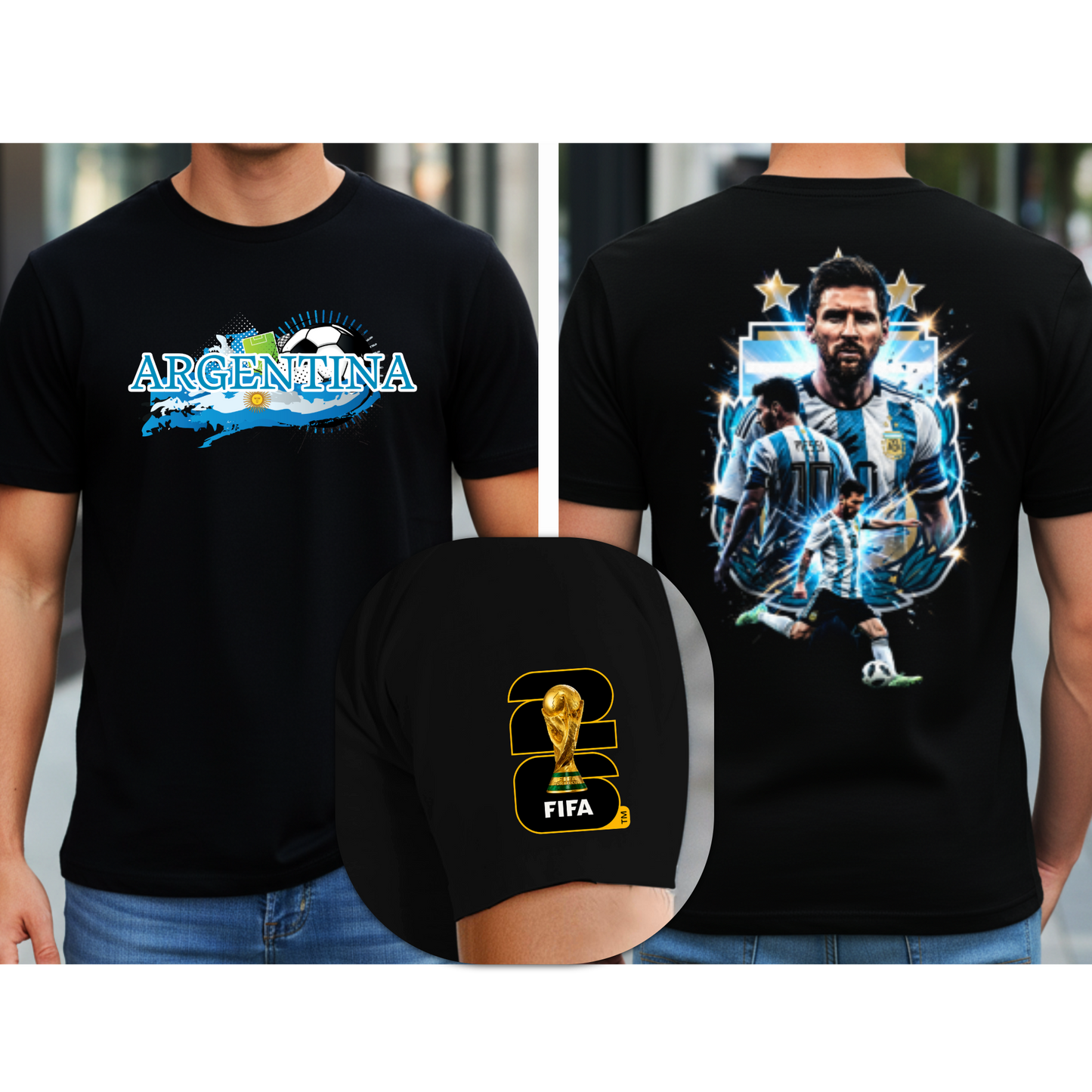 Lionel Messi for Argentina 2026 FIFA T-Shirt