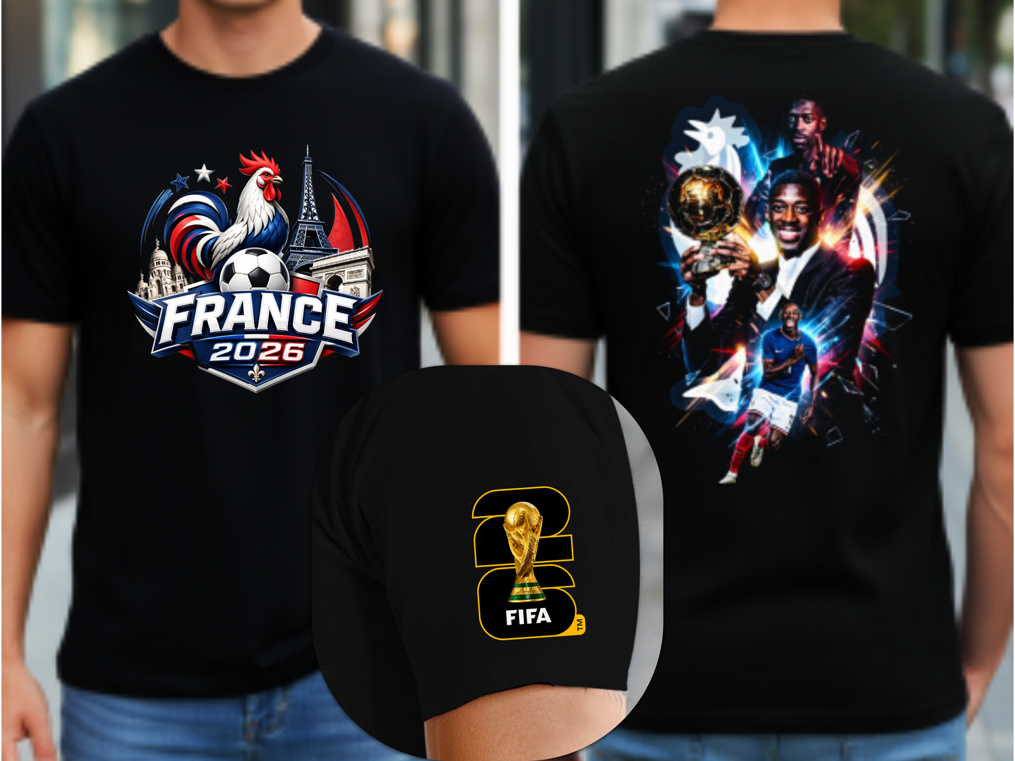 Ousmane Dembele for France 2026 FIFA T-Shirt