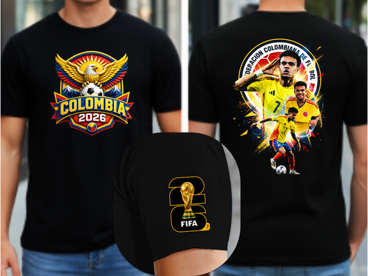 Luis Diaz for Colombia 2026 FIFA T-Shirt