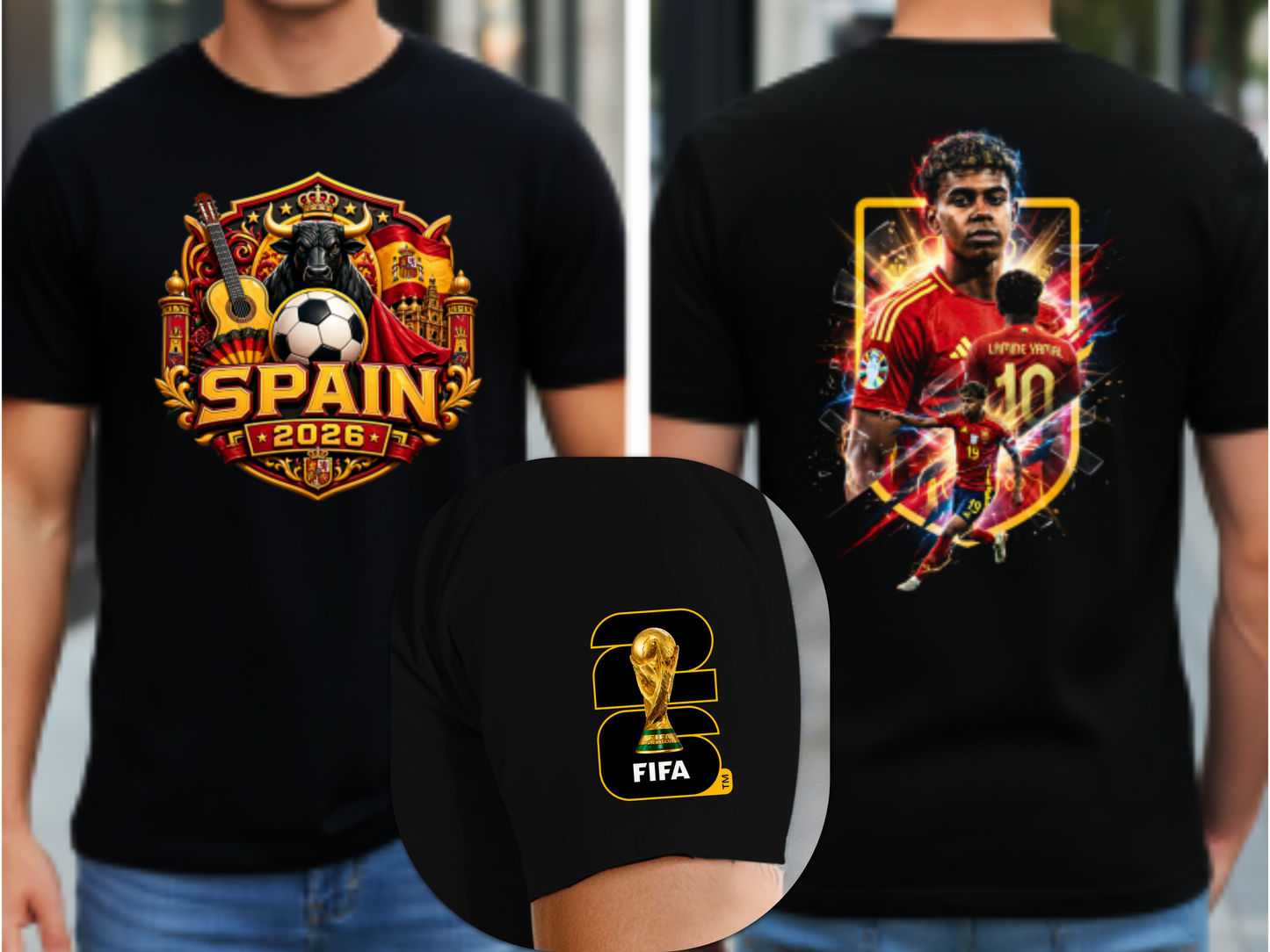 Lamine Yamal for Spain 2026 FIFA T-Shirt