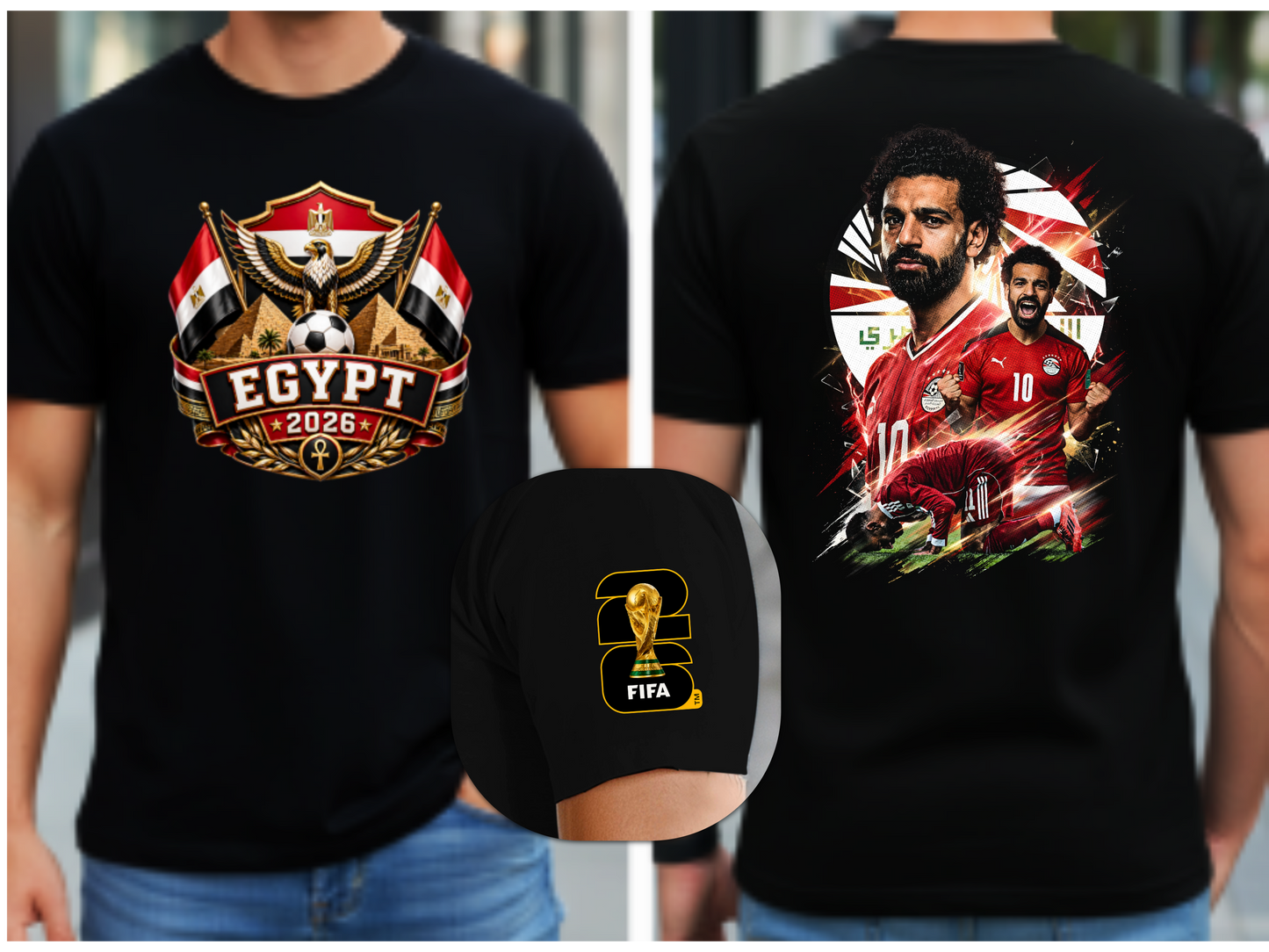 Mohamed Salah for Egypt 2026 FIFA T-Shirt