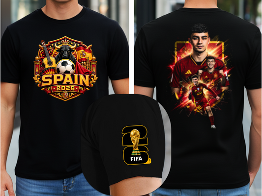 Pedri for Spain 2026 FIFA T-Shirt