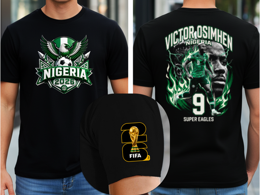 Victor Osimhen for Nigeria 2026 FIFA T-Shirt