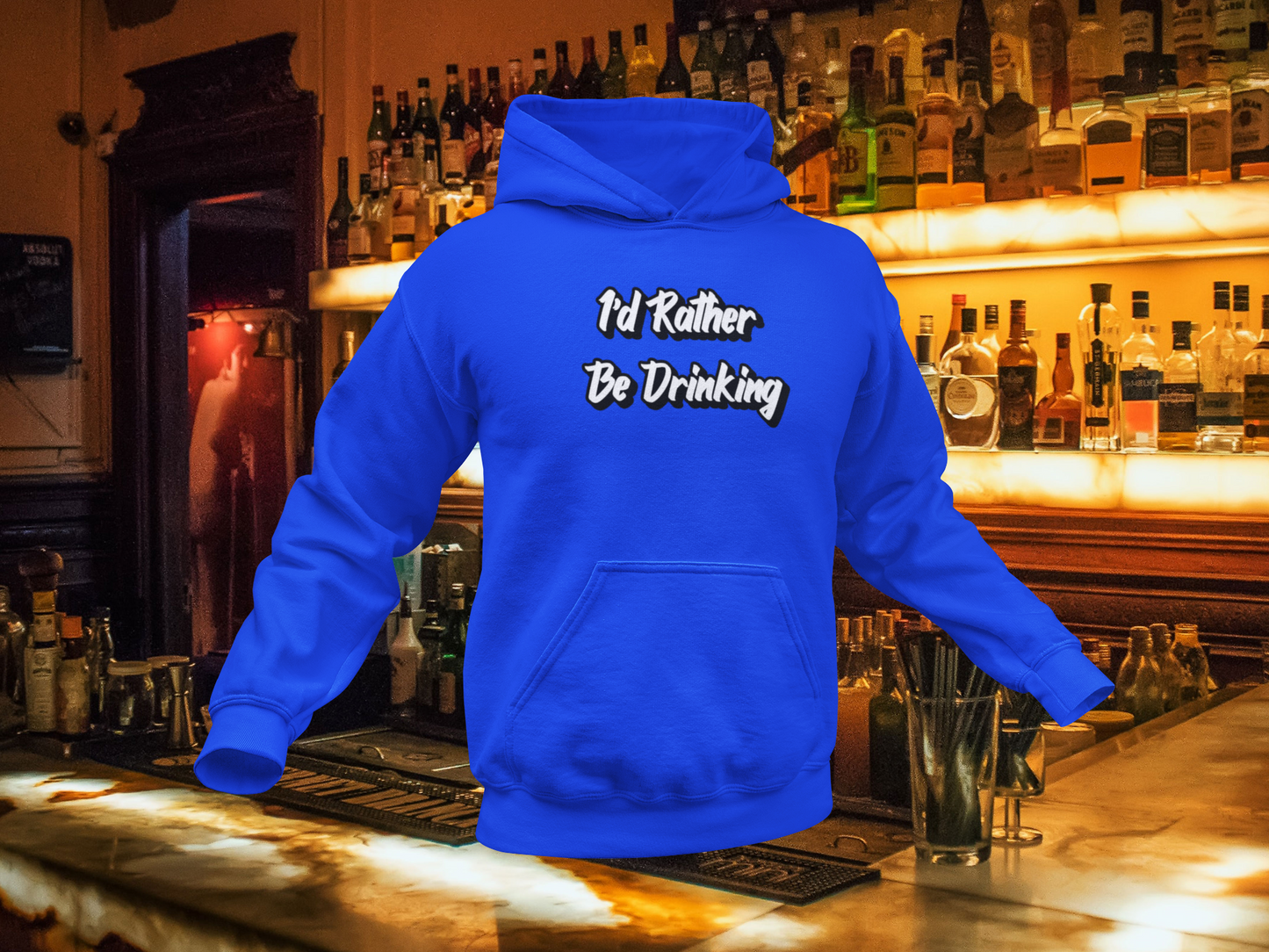 I'd Rather Be Drinking Hoodie