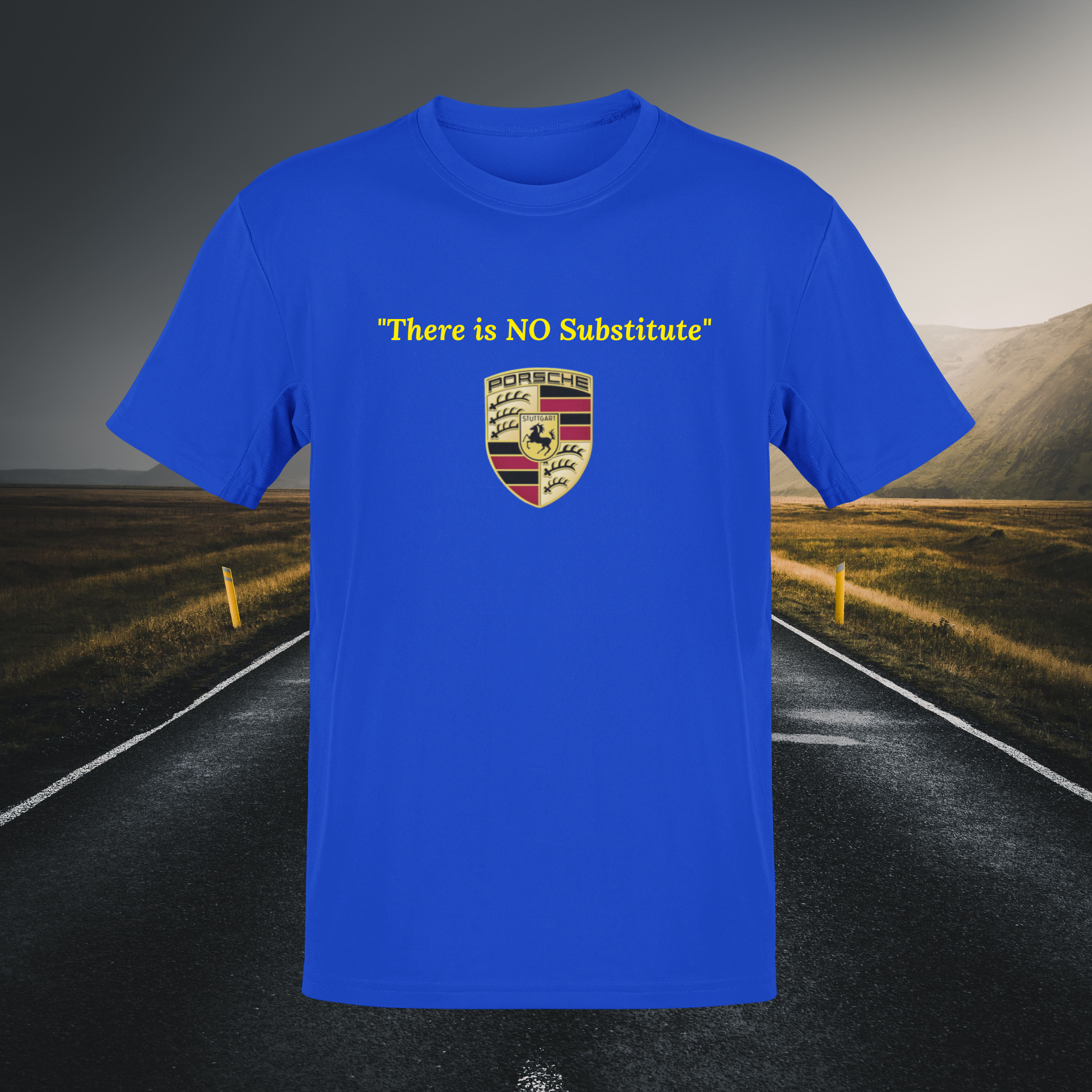 Porsche there is shop no substitute t shirt