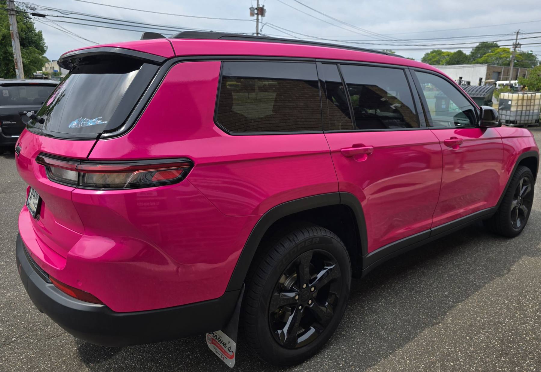 Jeep Grand Cherokee · gloss pink color change