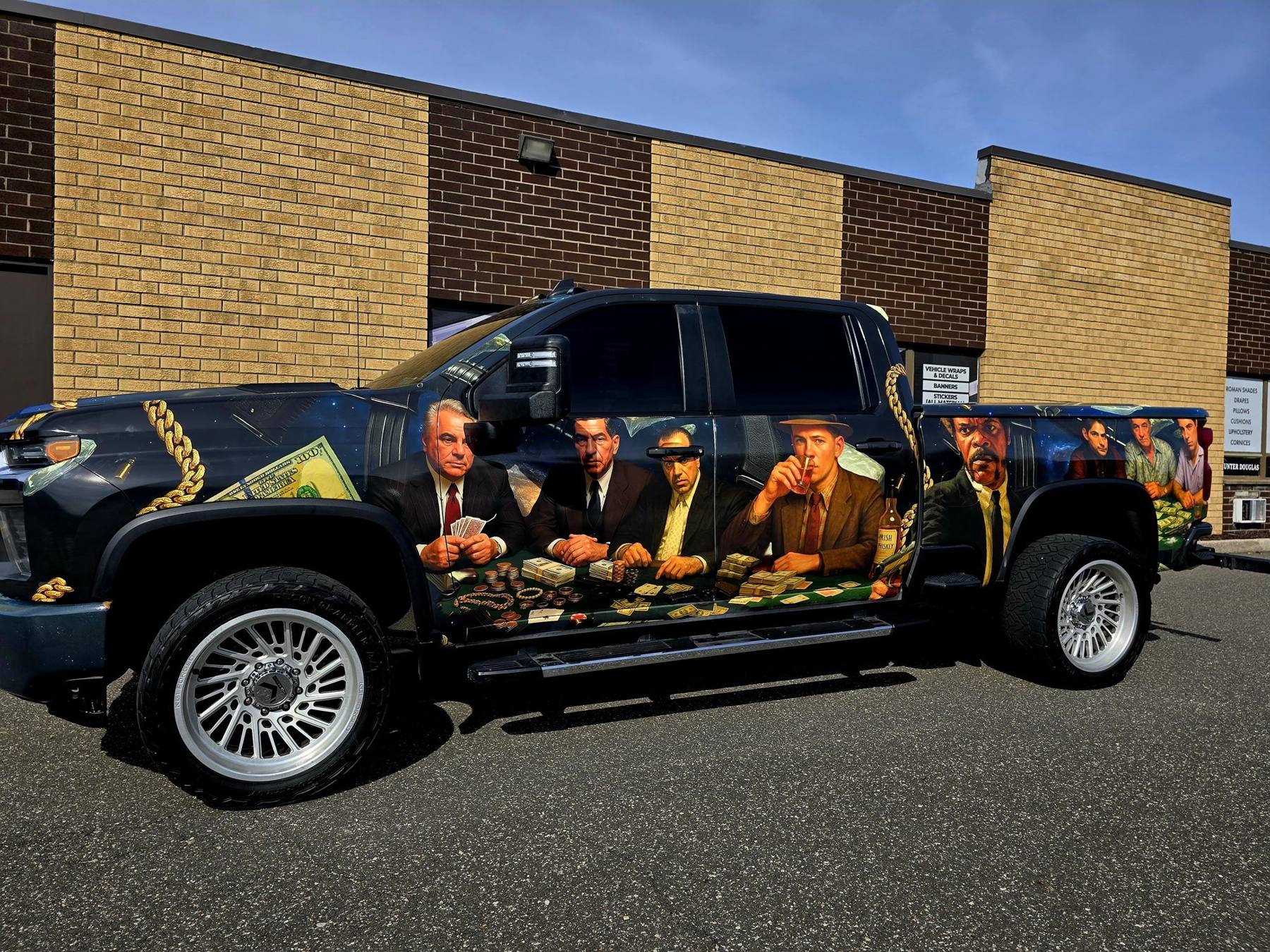 Pickup · custom full print wrap