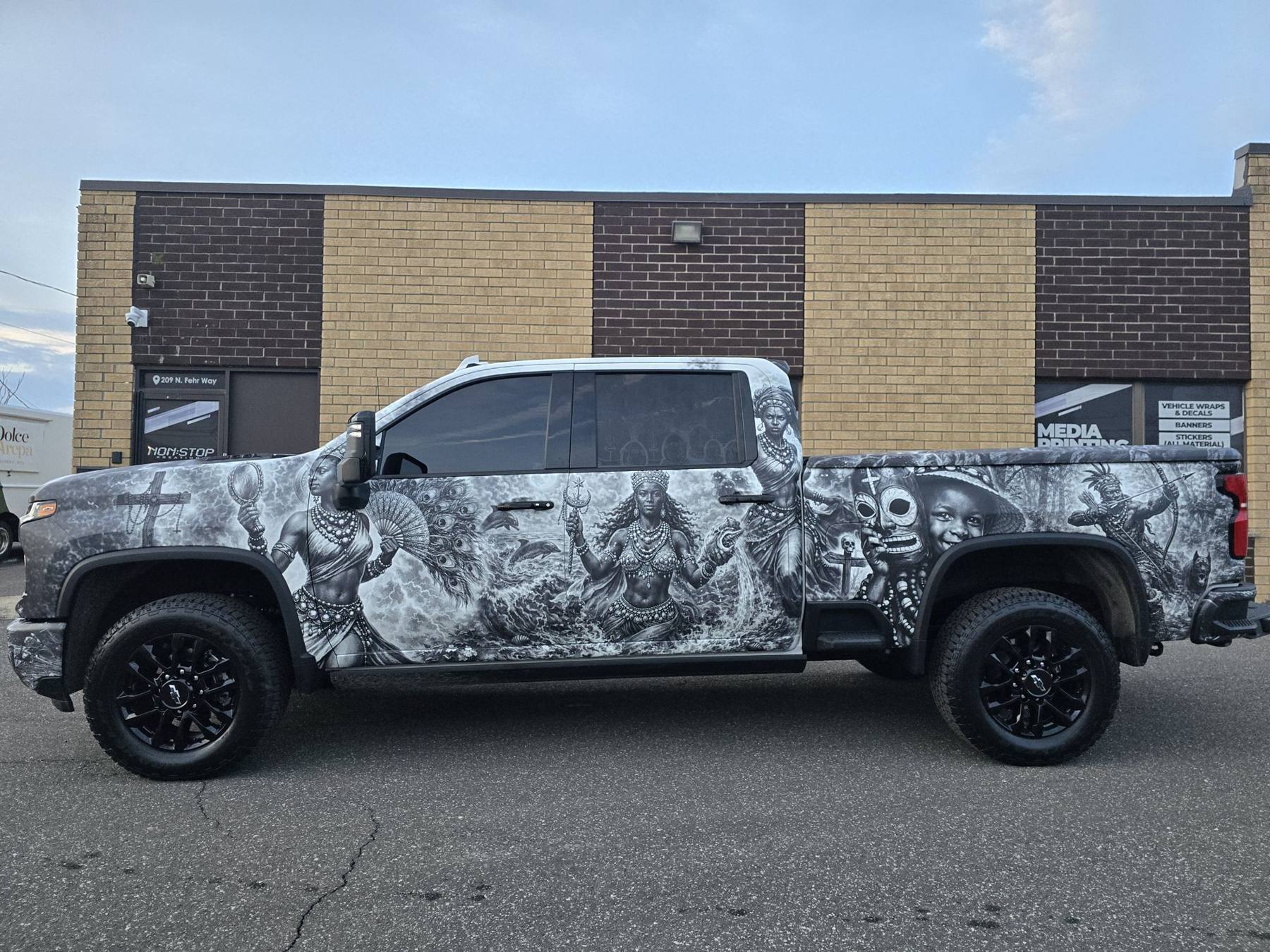 Pickup · custom print wrap