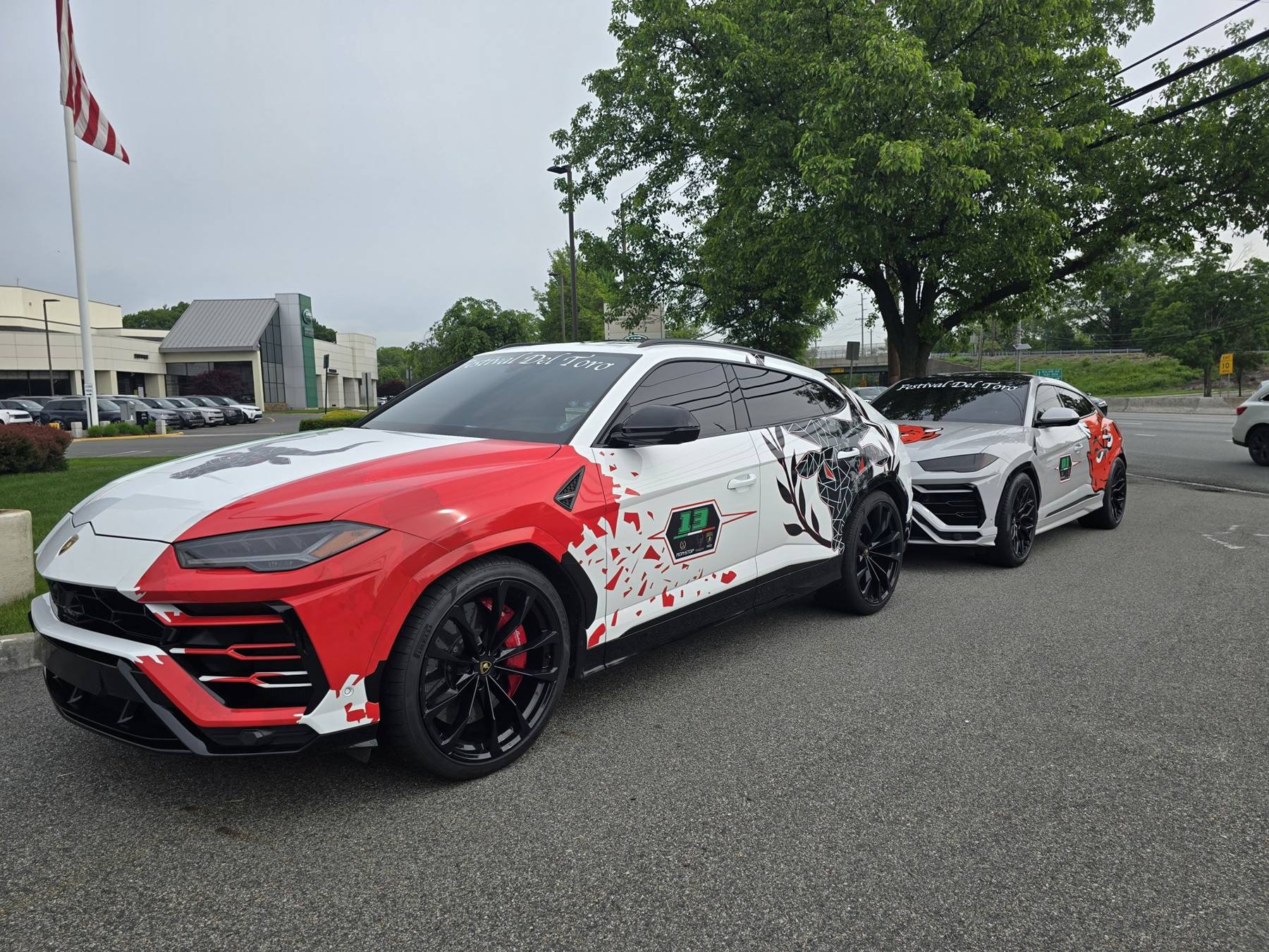 Lamborghini Urus · custom print wrap